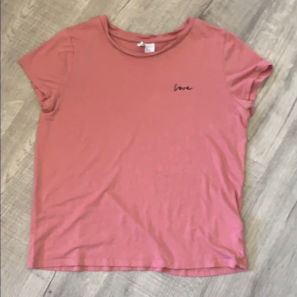Pink shirt